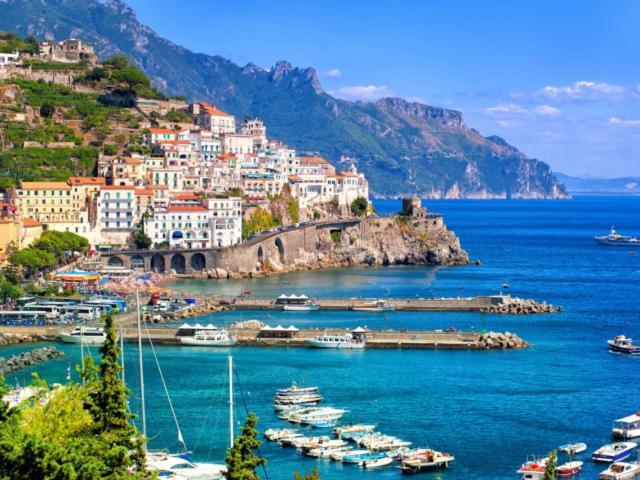 Apartamento Scirocco - Amazing Flat With Terrace In The Center Amalfi Exterior foto